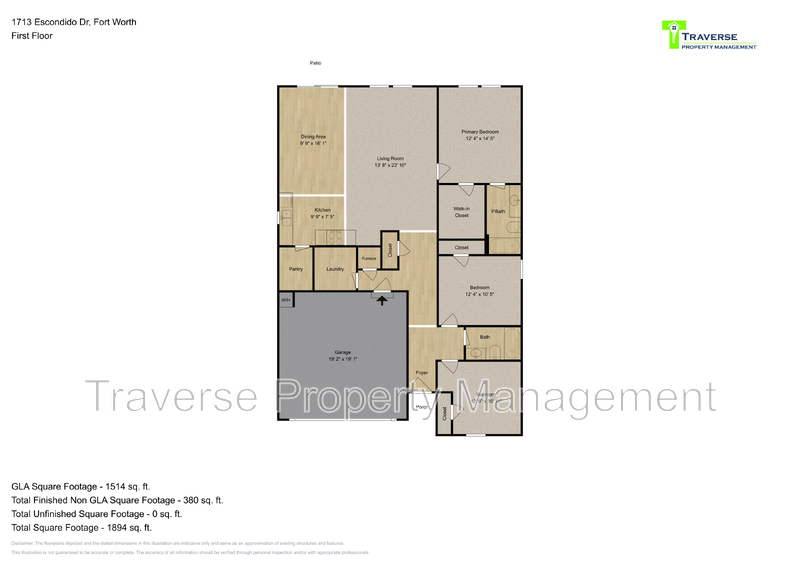 Immaculate and open-concept 3-bedroom, 2-bathroom home in Haslet! property image